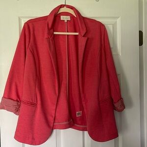 Skies Are Blue Pink Blazer